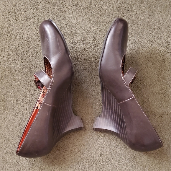 Rampage Maryjane Wedge Heels - Picture 3 of 5